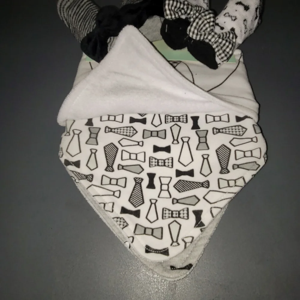 NWT Bibs and Socks with Ties and Bow Ties